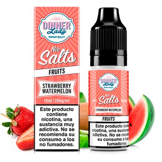 Dinner Lady Salts Strawberry Watermelon 10ml