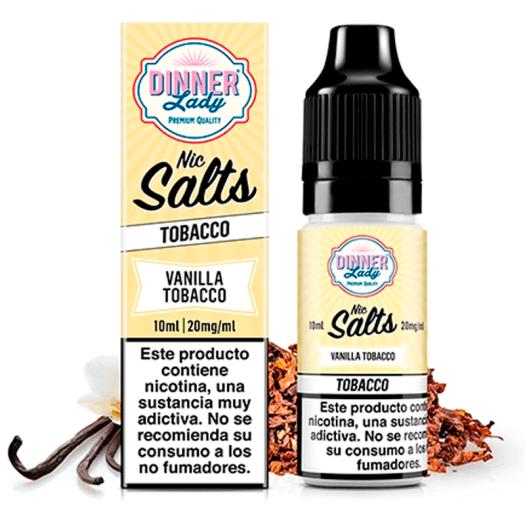 Dinner Lady Salts Vanilla Tobacco 10ml