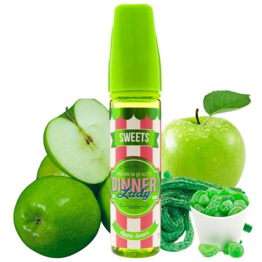→ Dinner Lady Sweets APPLE SOURS 50ml + Nicokit Gratis