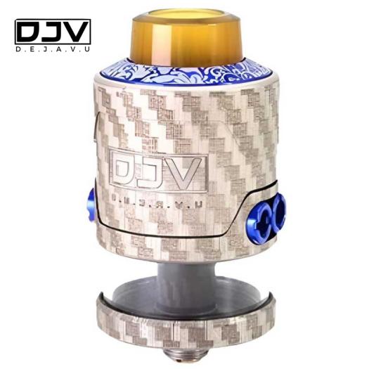 DJV RDTA V2 26mm Fiber Engrave - DJV | BLUE |