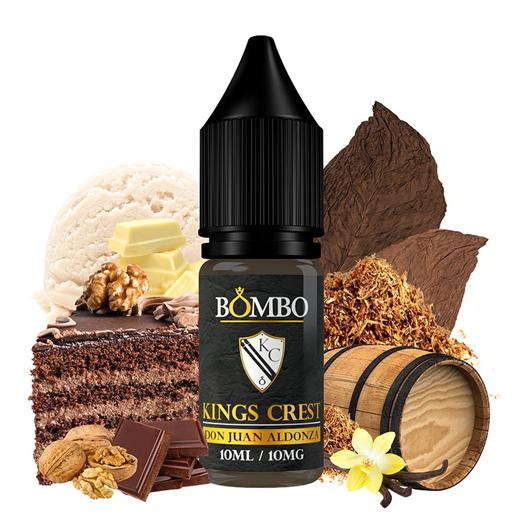Don Juan Aldonza 10ml - Kings Crest Salts & Bombo - Líquido con SALES DE NICOTINA Don Juan Aldonza 10ml - Kings Crest Salts & Bombo - Líquido con SALES DE NICOTINA