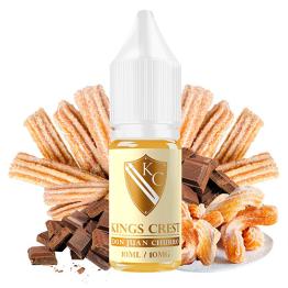 Don Juan Churro 10ml - Kings Crest Salts 10 mg y 20 mg - Líquido con SALES DE NICOTINA