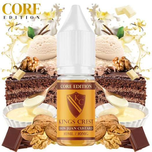 Don Juan Custard 10ml Kings Crest CORE Edition Salts