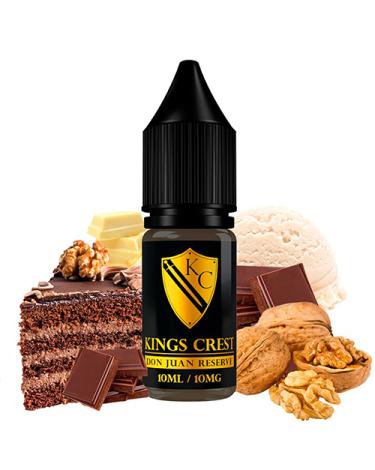 Don Juan Reserve 10ml - Sais Kings Crest 10mg e 20mg - Líquido com SAIS DE NICOTINA