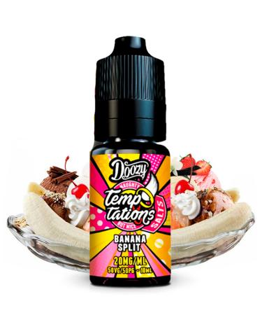 Doozy Temptations Banana Split 10ml - Sais de Nicotina