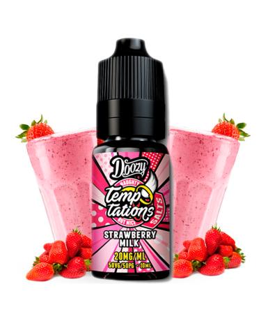 Doozy Temptations Strawberry Milk 10ml - Sais de Nicotina