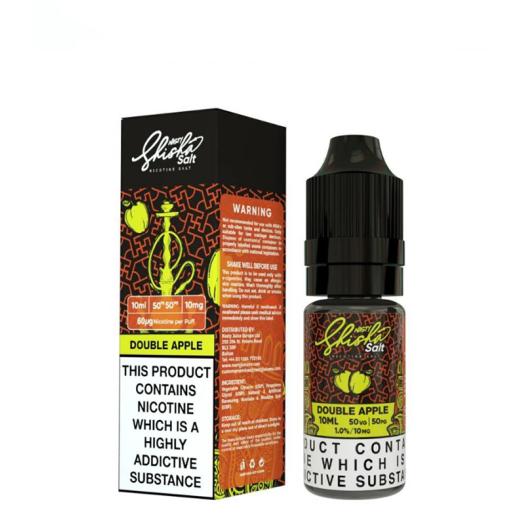 DOUBLE APPLE - NASTY JUICE 10 ml - 10 mg y 20 mg - Líquido con SALES DE NICOTINA DOUBLE APPLE - NASTY JUICE 10 ml - 10 mg y 20 mg - Líquido con SALES DE NICOTINA
