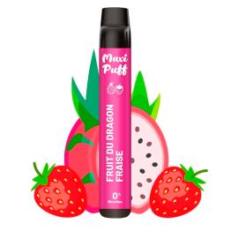 DRAGON FRUIT STRAWBERRY 2500 Puff - Maxi Puff - SEM NICOTINA