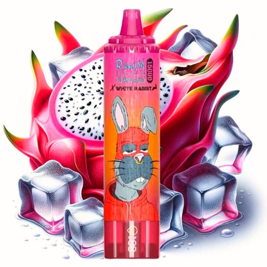 Dragon Fruit - Tornado White Rabbit by RandM - Descartável 15.000 puff