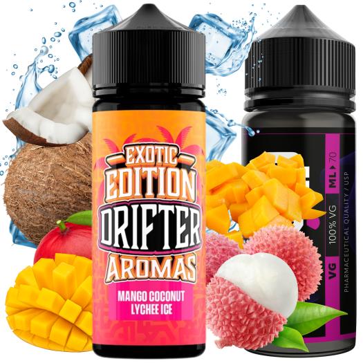 Drifter Exotic Mango Coconut Lychee Ice Longfill 24ml/120ml