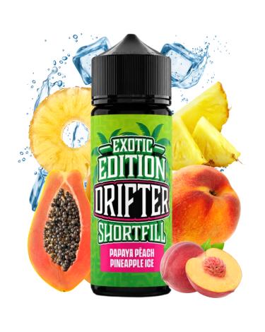 Drifter Exotic Papaya Peach Pineapple Ice 100ml Shortfill