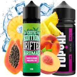 Drifter Exotic Papaya Peach Pineapple Ice Longfill 12ml/60