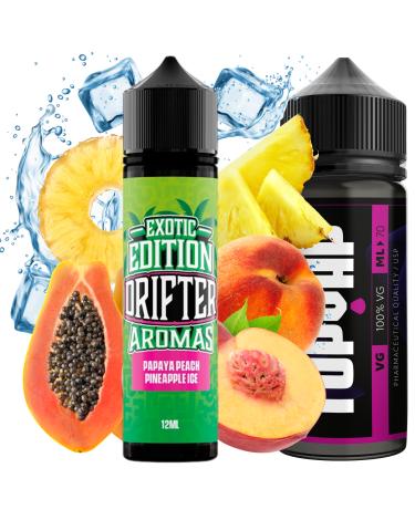 Drifter Exotic Papaya Peach Pineapple Ice Longfill 12ml/60