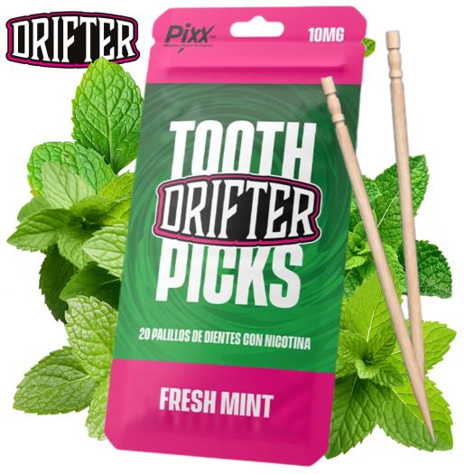Palitos de dente Drifter Fresh Mint 10mg | Drifter Tooth Picks (20uds)