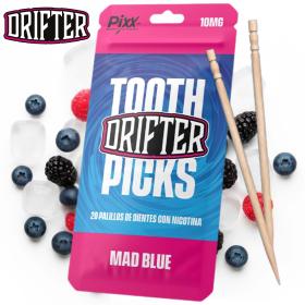 Palitos de dente Drifter Mad Blue 10mg | Drifter Tooth Picks (20uds)