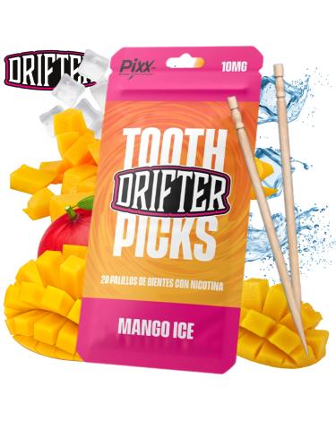 Palitos de dente Drifter Mango Ice 10mg | Drifter Tooth Picks (20uds)