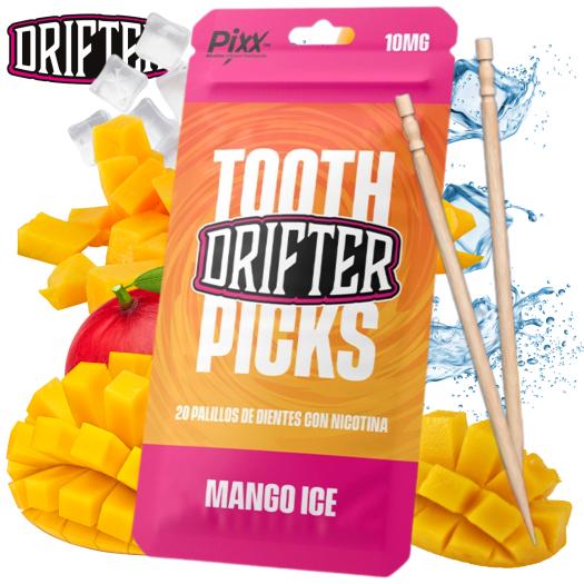 Palitos de dente Drifter Mango Ice 10mg | Drifter Tooth Picks (20uds)