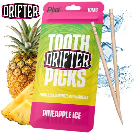 Palitos de dente Drifter Pineapple Ice 10mg | Drifter Tooth Picks (20uds)