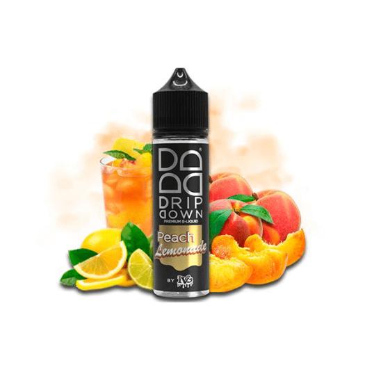 Drip Down By IVG PEACH LEMONADE - 50ML (Shortfill) + Nicokit Gratis