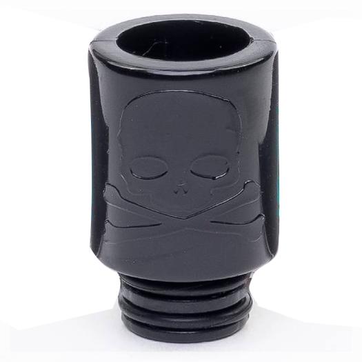 Drip tip 510 Skull Black