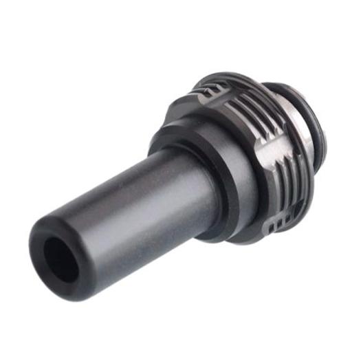 Drip Tip Long 510 - Black + Gunmetal - ThunderHead Creations