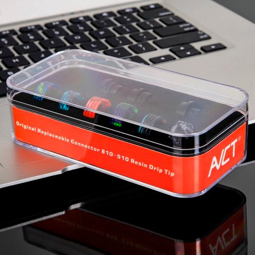 Drips Tips personalizáveis 510/810 (conjunto de 12 peças)