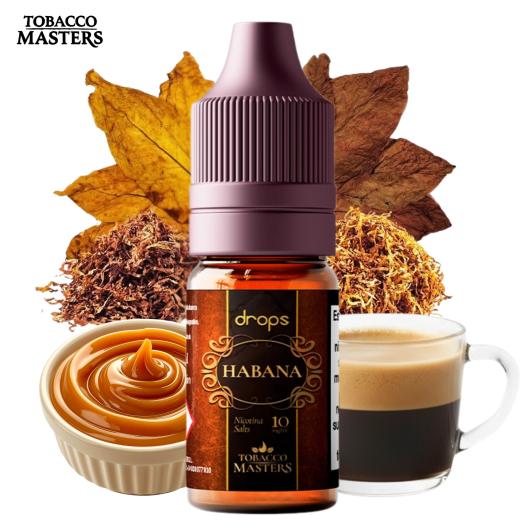 Drops Tobacco Masters Habana 10ml | Nic Salts
