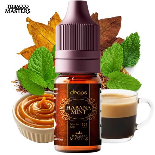 Drops Tobacco Masters Habana Mint 10ml | Nic Salts