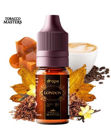 Drops Tobacco Masters London 10ml | Nic Salts