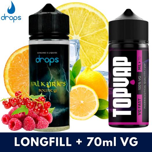 Drops Valkyries Bounty Aroma 16ml/120 Longfill + VG FAST 70ML