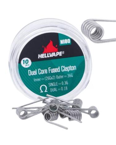 Dual Core Fused Clapton NI80 - Hellvape