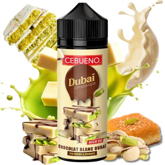 Dubaï Chocovape WHITE 100ml Cebueno
