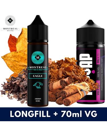 EAGLE 16ml/60 (Longfill) Montreal Original + 70ml VG Fast