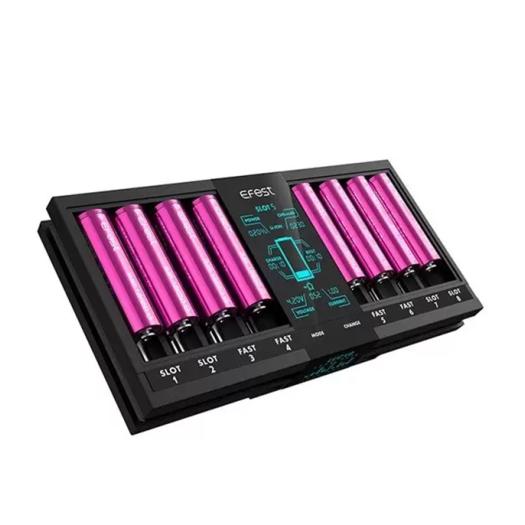 Carregador Efest LUC V8 - Carregador Efest LUC V8