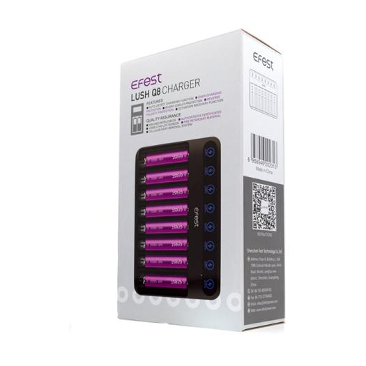 Efest Cargador LUSH Q8 - Charger Efest LUSH Q8