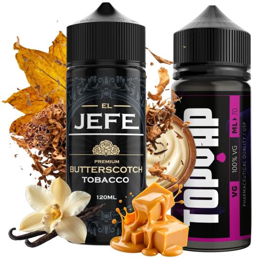 El Jefe Butterscotch Tobacco Longfill 20/120ml