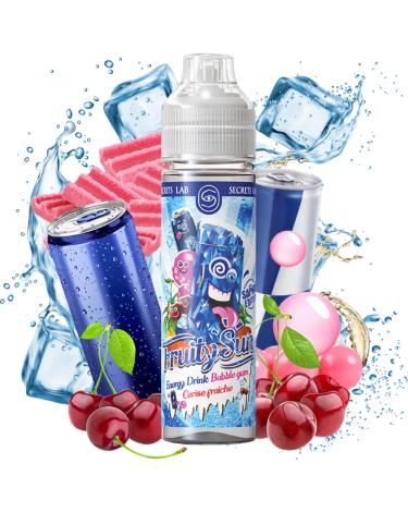 Energy Drink Bubble Gum Cerise Ice 50ml Fruity Sun Secret's Lab