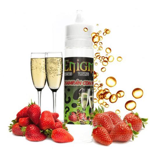 Enigma Champán con Fresas 50ml + Nicokits Gratis