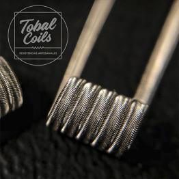 Erizo Medium 0´17ohm Tobal Coils - Resistencias Artesanales Tobal Coils
