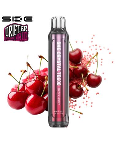 Fizzy Cherry SKE x Drifter Crystal TB600 20mg Descartável