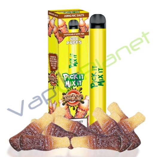 FIZZY COLA BOTTLES Pick It Mix It 20mg Salt - Descartável