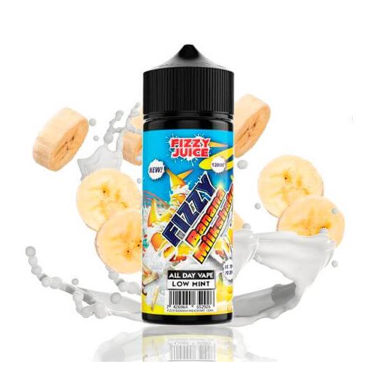 Fizzy Juice Banana Milkshake 100ml+ Nicokits Gratis - Fizzy