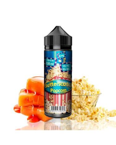 Fizzy Juice Butterscotch Popcorn 100ml + Nicokits Gratis - Fizzy