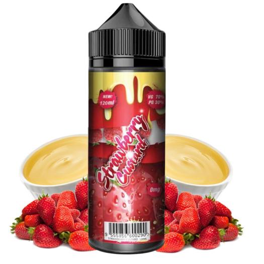 Fizzy Juice Strawberry Custard 100ml + Nicokits Gratis - Fizzy