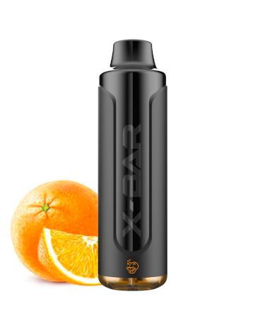 Fizzy ORANGE X-Bar MAX - 6500 Puffs - POD DESCARTÁVEL SEM NICOTINA