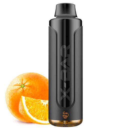 Fizzy ORANGE X-Bar MAX - 6500 Puffs - POD DESCARTÁVEL SEM NICOTINA