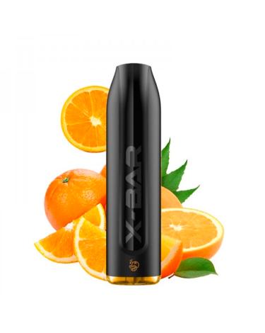 Fizzy Orange X-Bar PRO 1500 Puffs - POD DESCARTÁVEL SEM NICOTINA