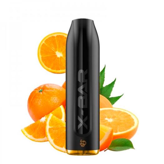Fizzy Orange X-Bar PRO 1500 Puffs - POD DESCARTÁVEL SEM NICOTINA
