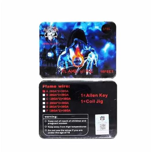 Flame wire A SS316L10FT (28GA*2+38GA) - Demon Killer