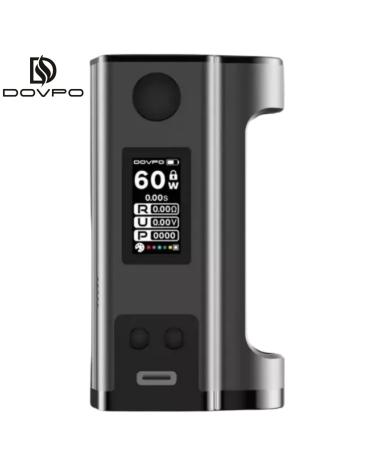 Flipside Solo 100W | Squonk | Dovpo (Frasco Flipside Incluso) CINZA-CINZA
